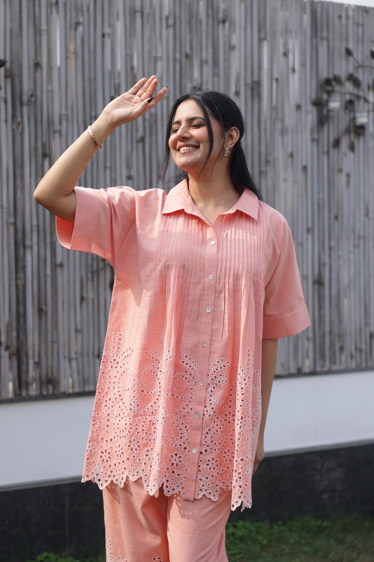 Sofia schiffli Coord Set
