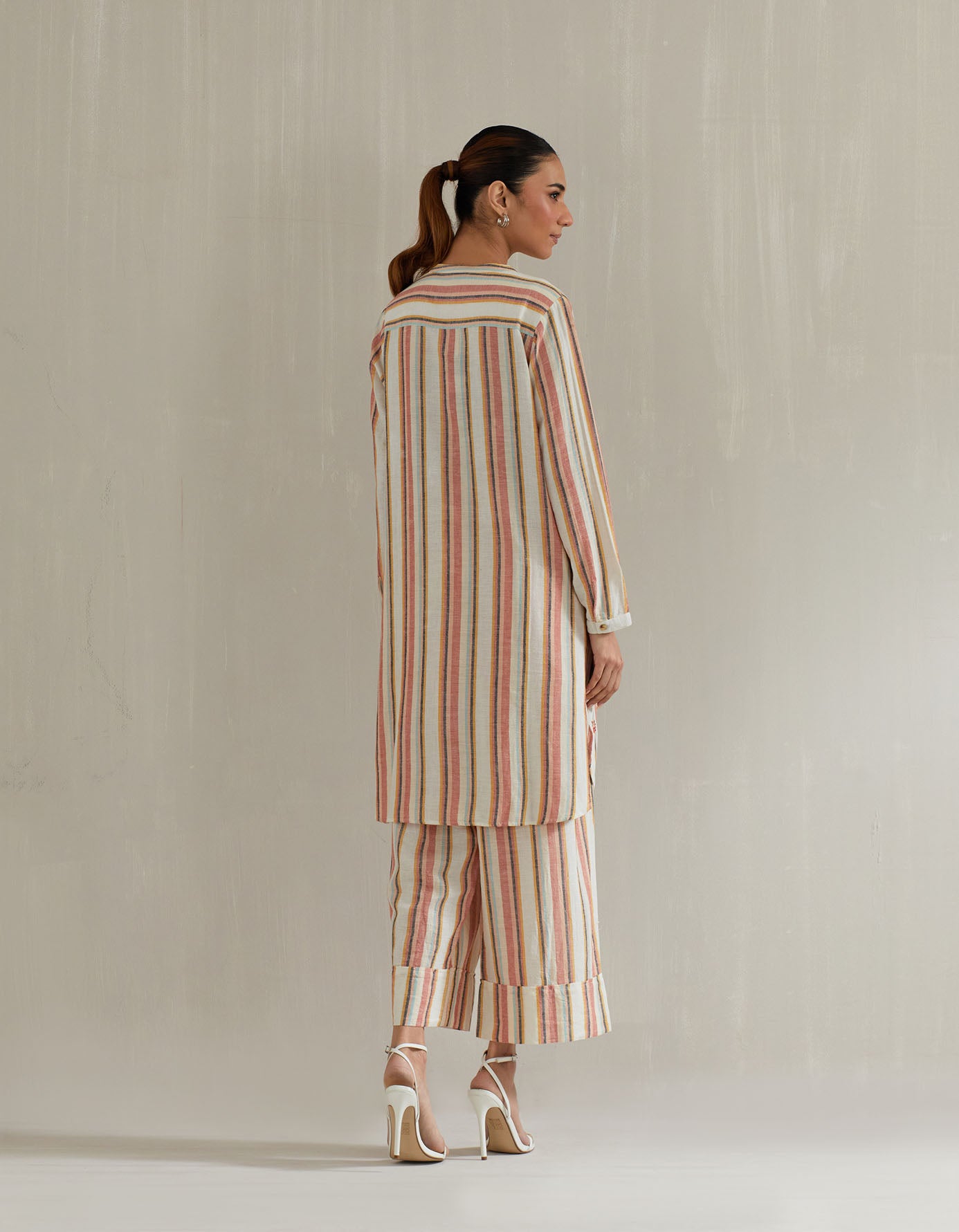 Multi Stripe Tunic with Pant