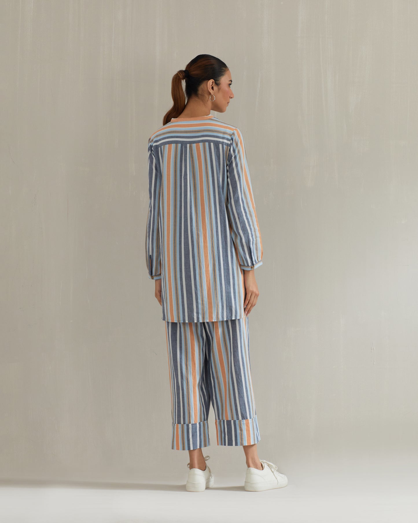 Multi Stripe Tunic with Pant