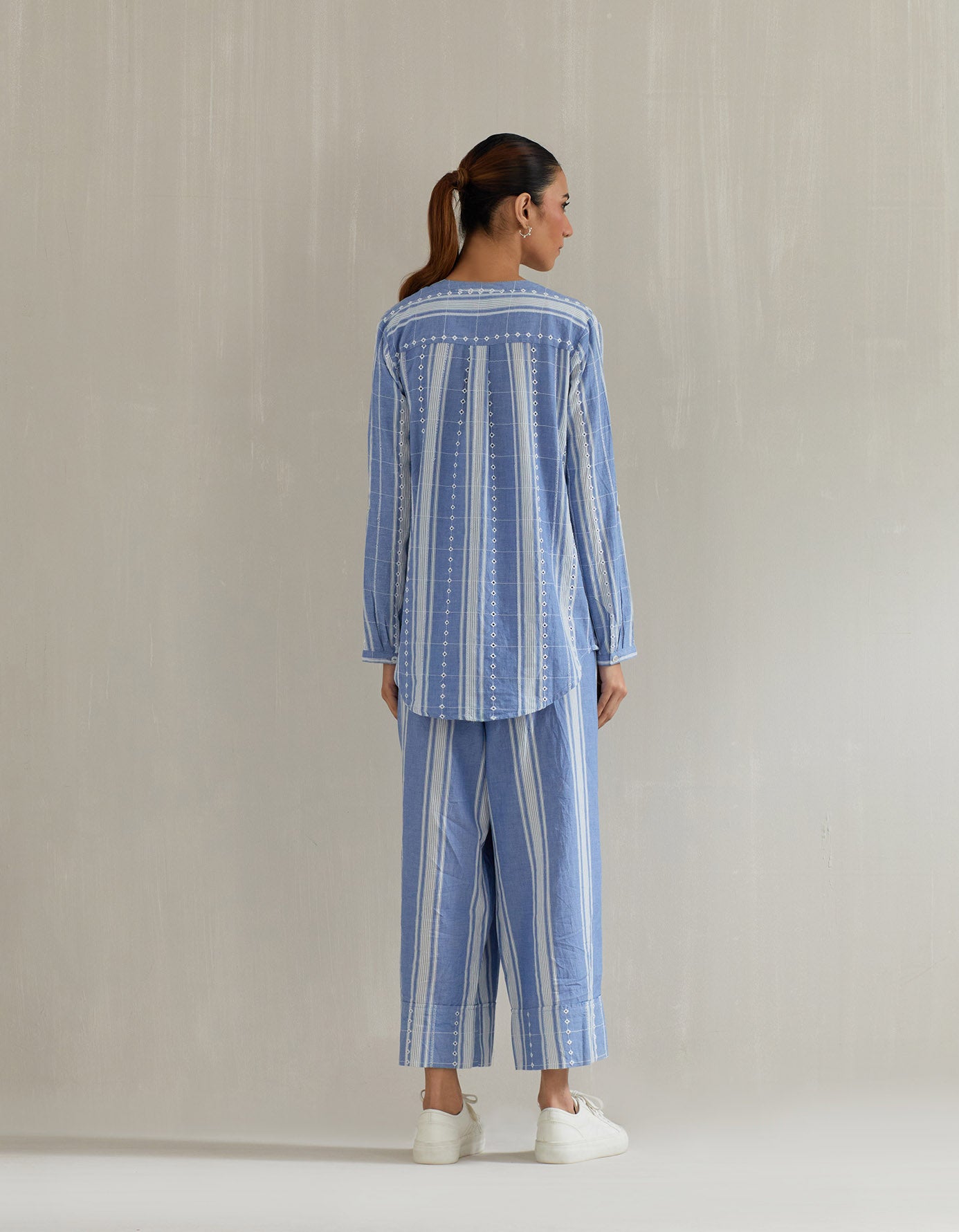 Eyelet Tunic with Pant