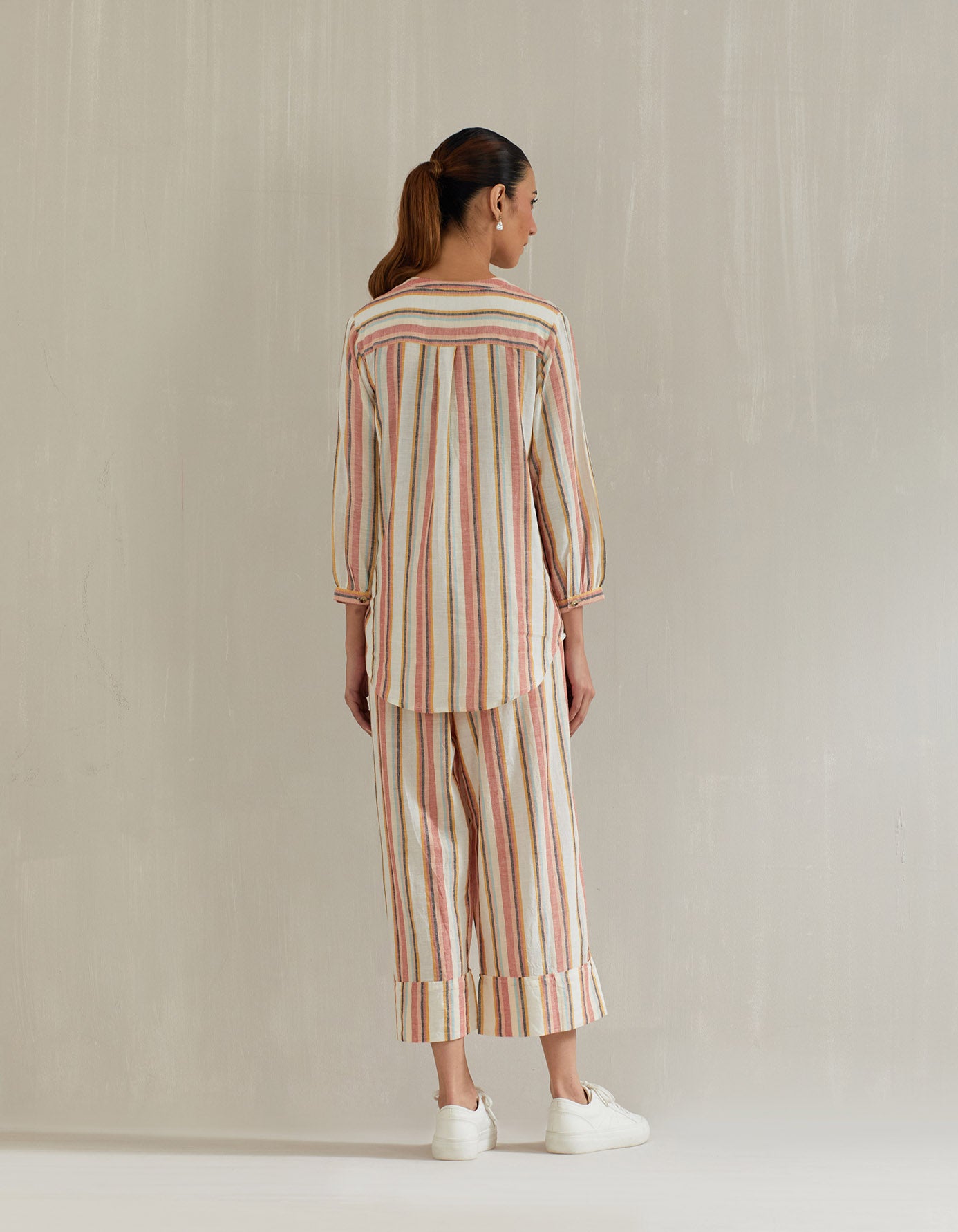 Multi Stripe Tunic with Pant