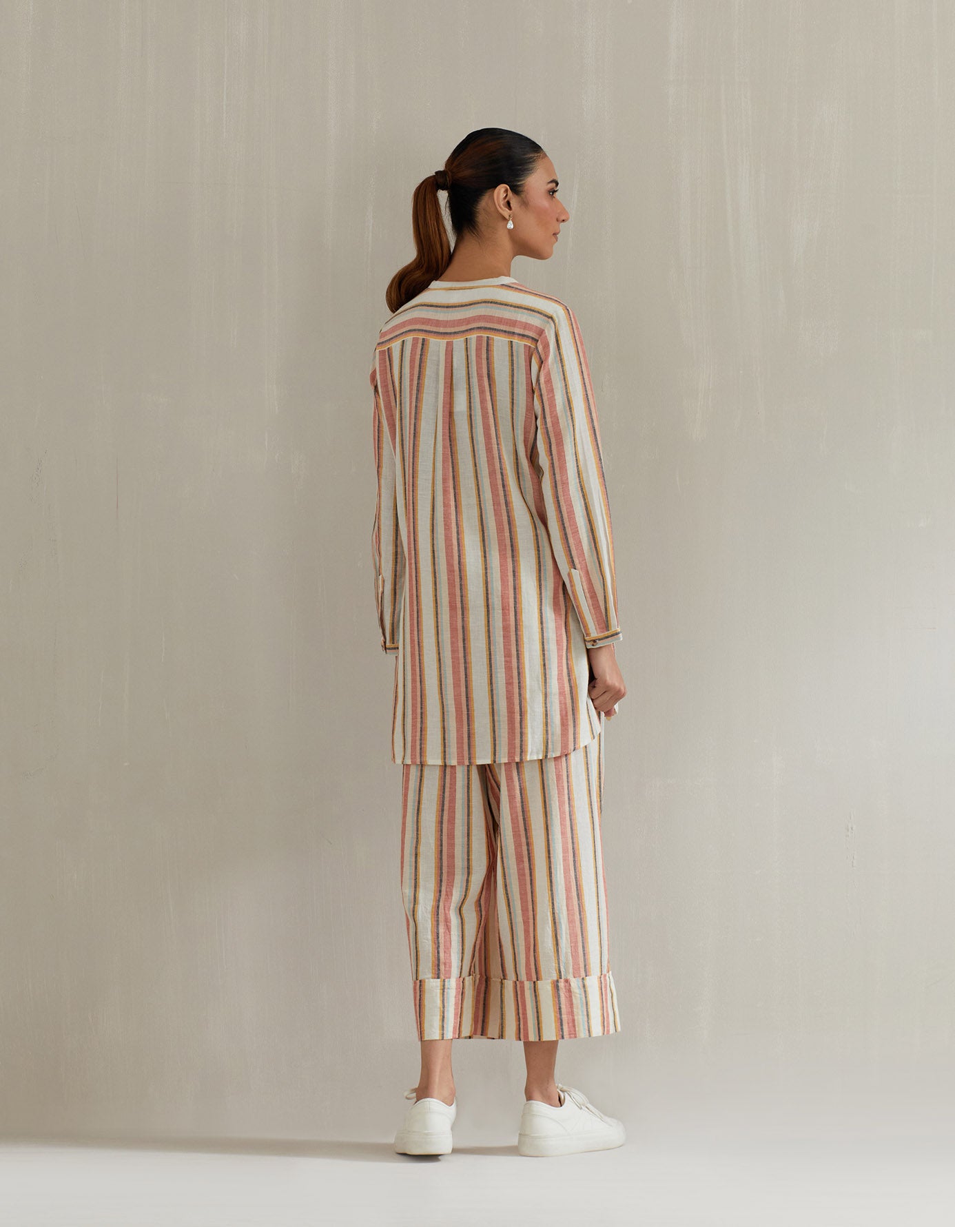 Multi Stripe Tunic with Pant