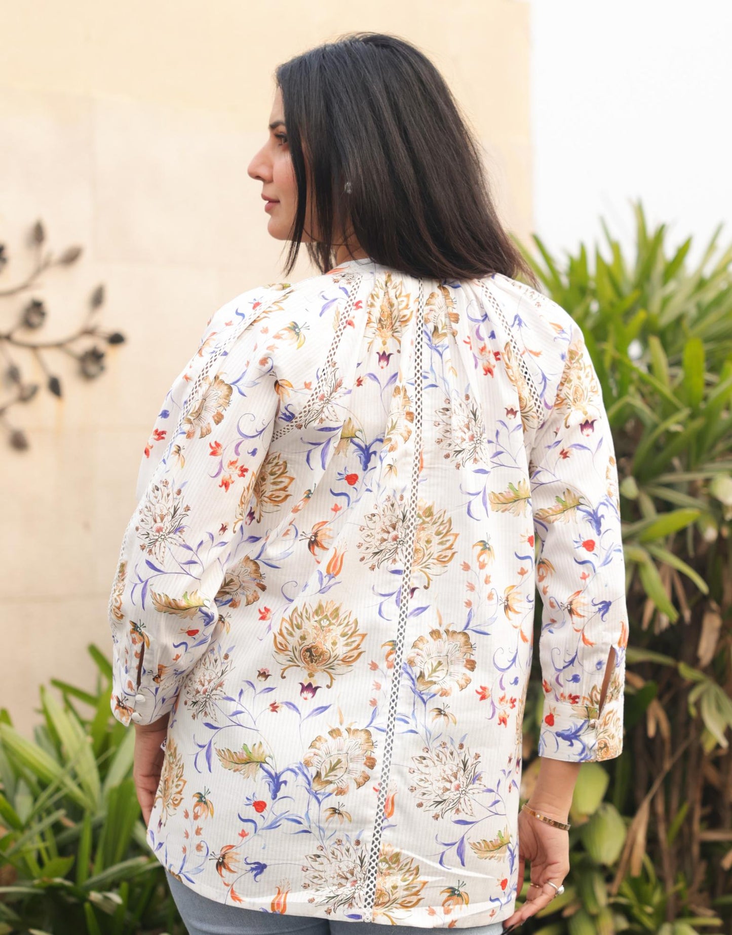 Aria Embroidered Top