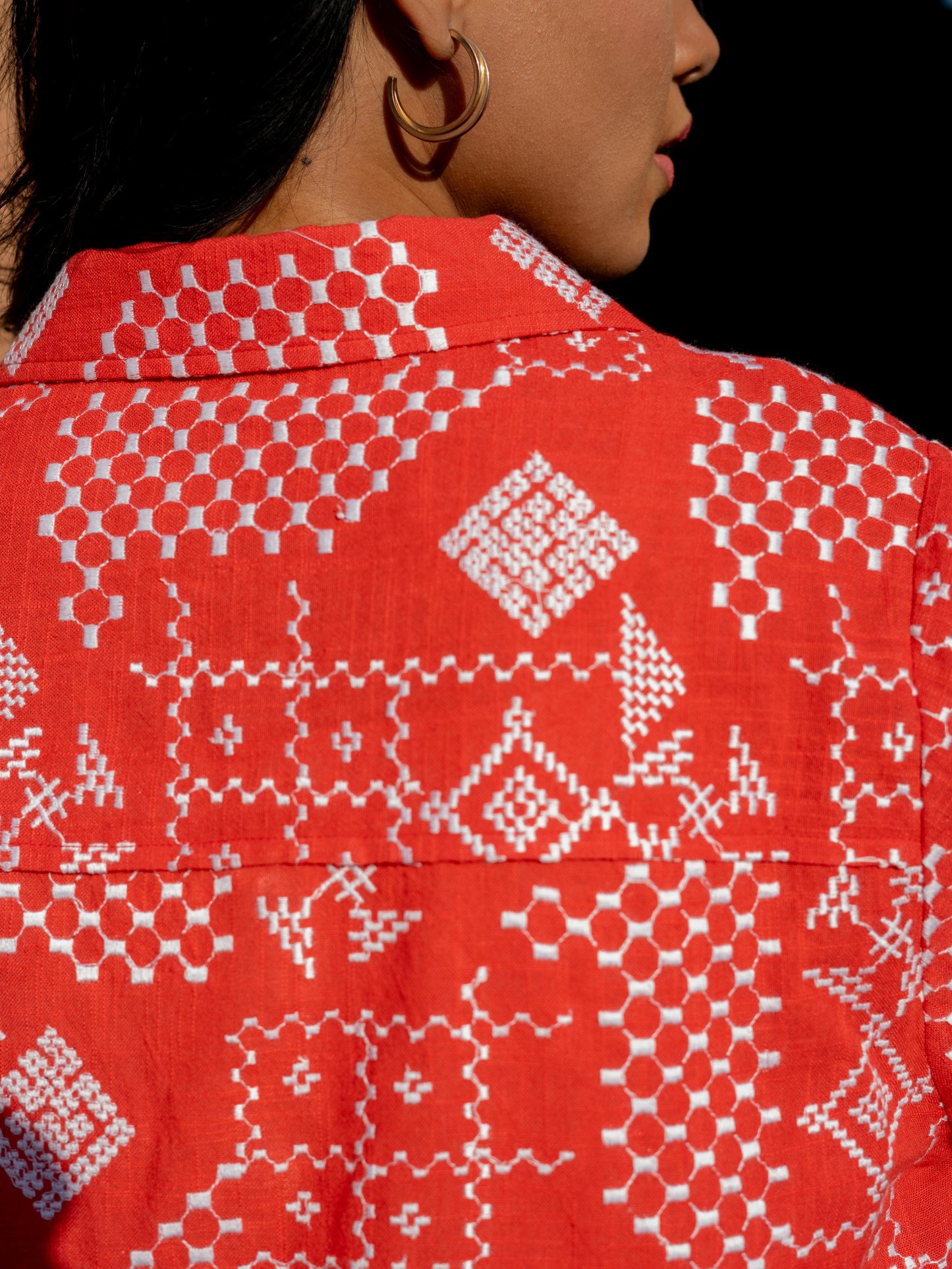 Nandini Embroidered shirt