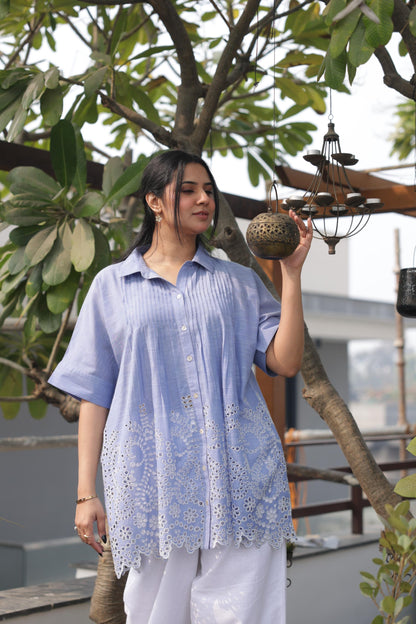 Matilda schiffli Tunic