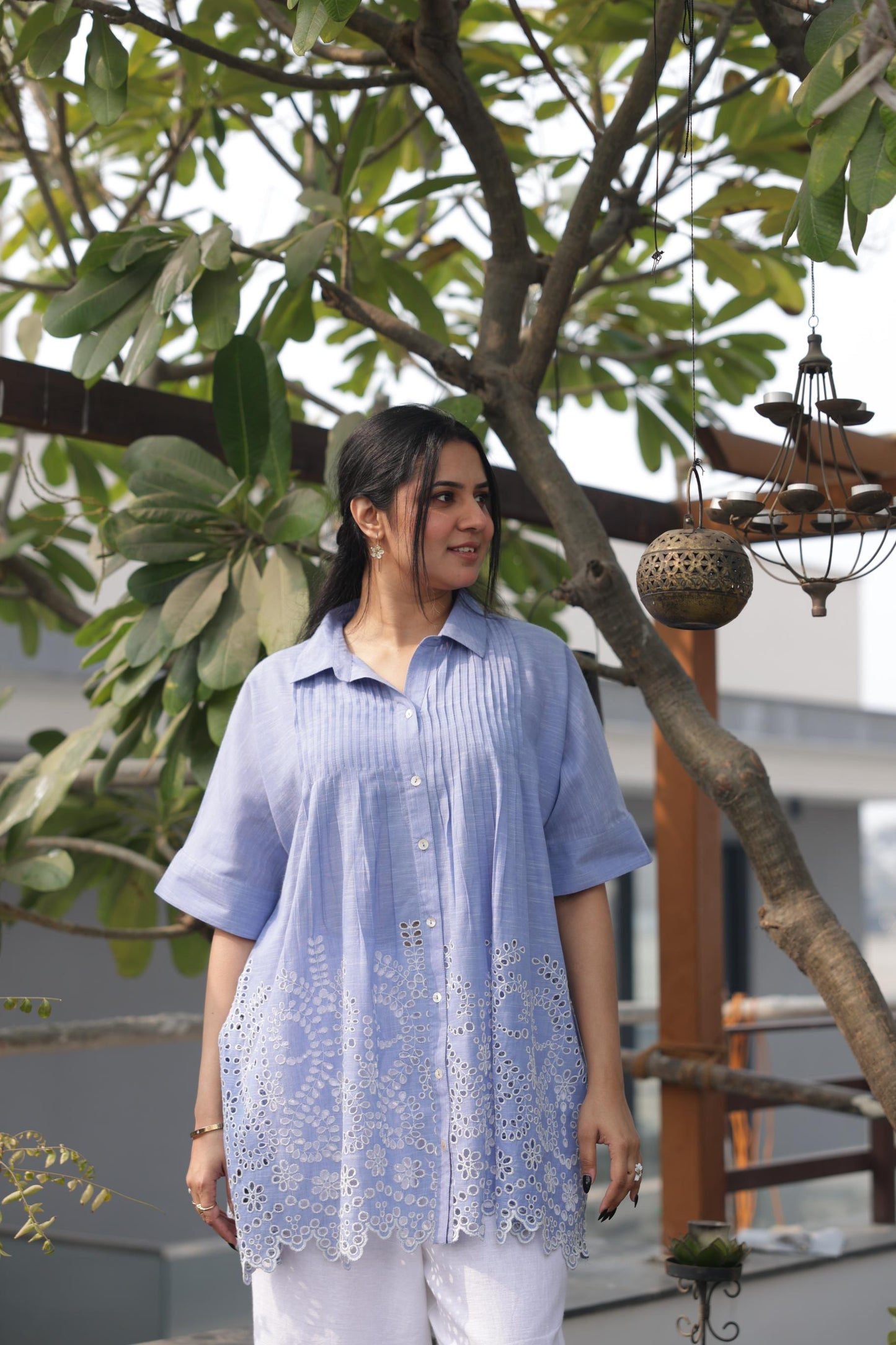 Matilda schiffli Tunic