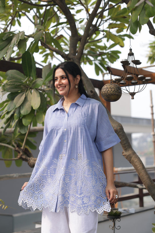 Matilda schiffli Tunic