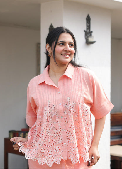 Charlotte schiffli Top