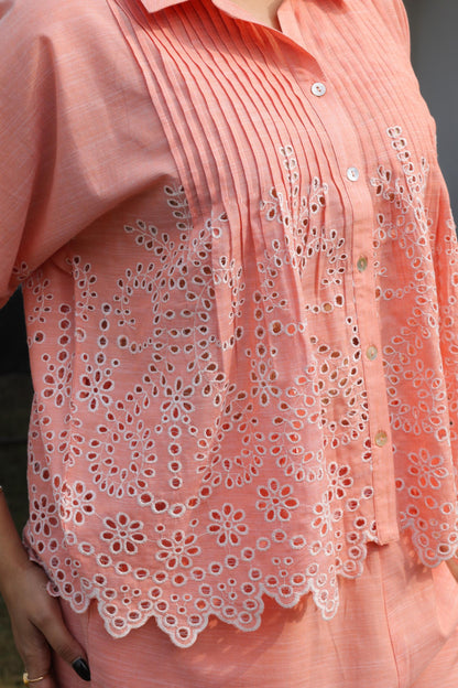 Charlotte schiffli Top