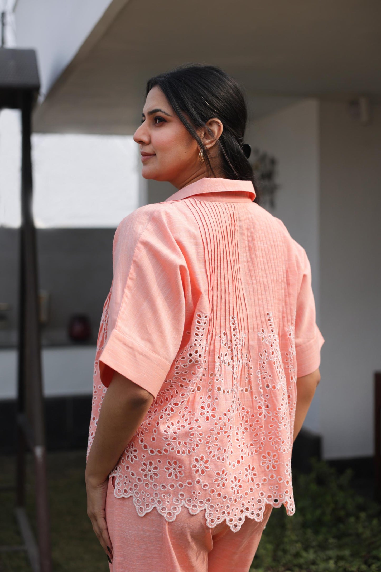 Charlotte schiffli Top