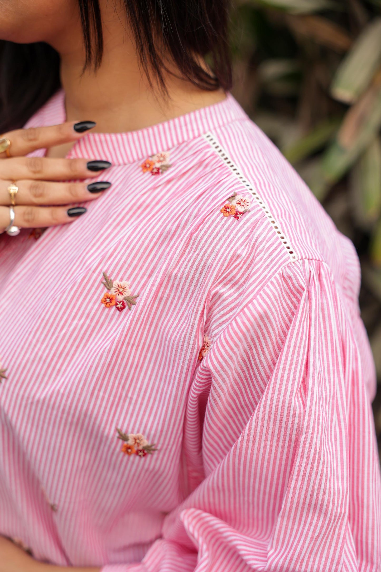 Willow Embroidered Top