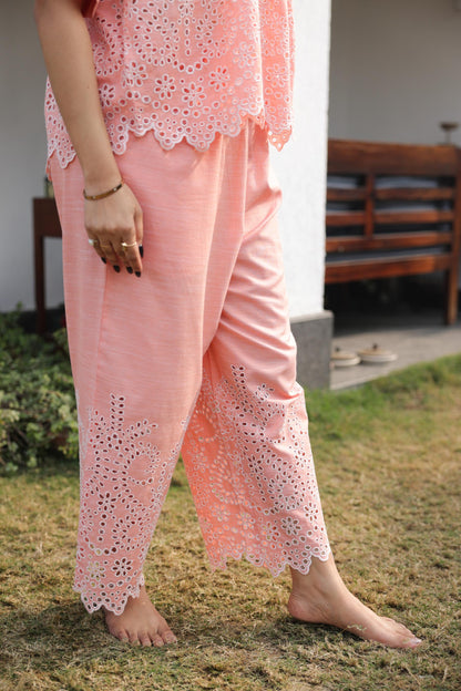 Arabella  schiffli Coord Set