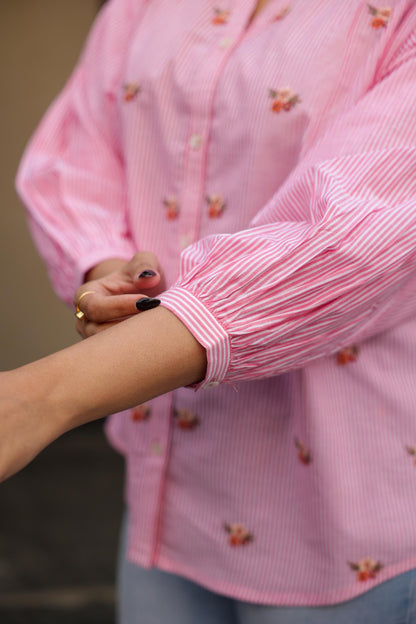 Willow Embroidered Top