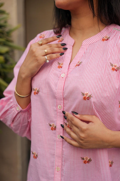 Willow Embroidered Top