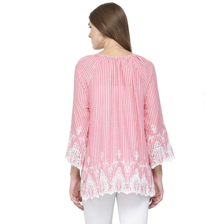 Embroidered top