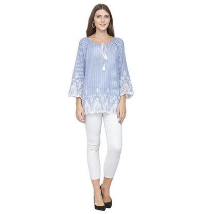 Embroidered top