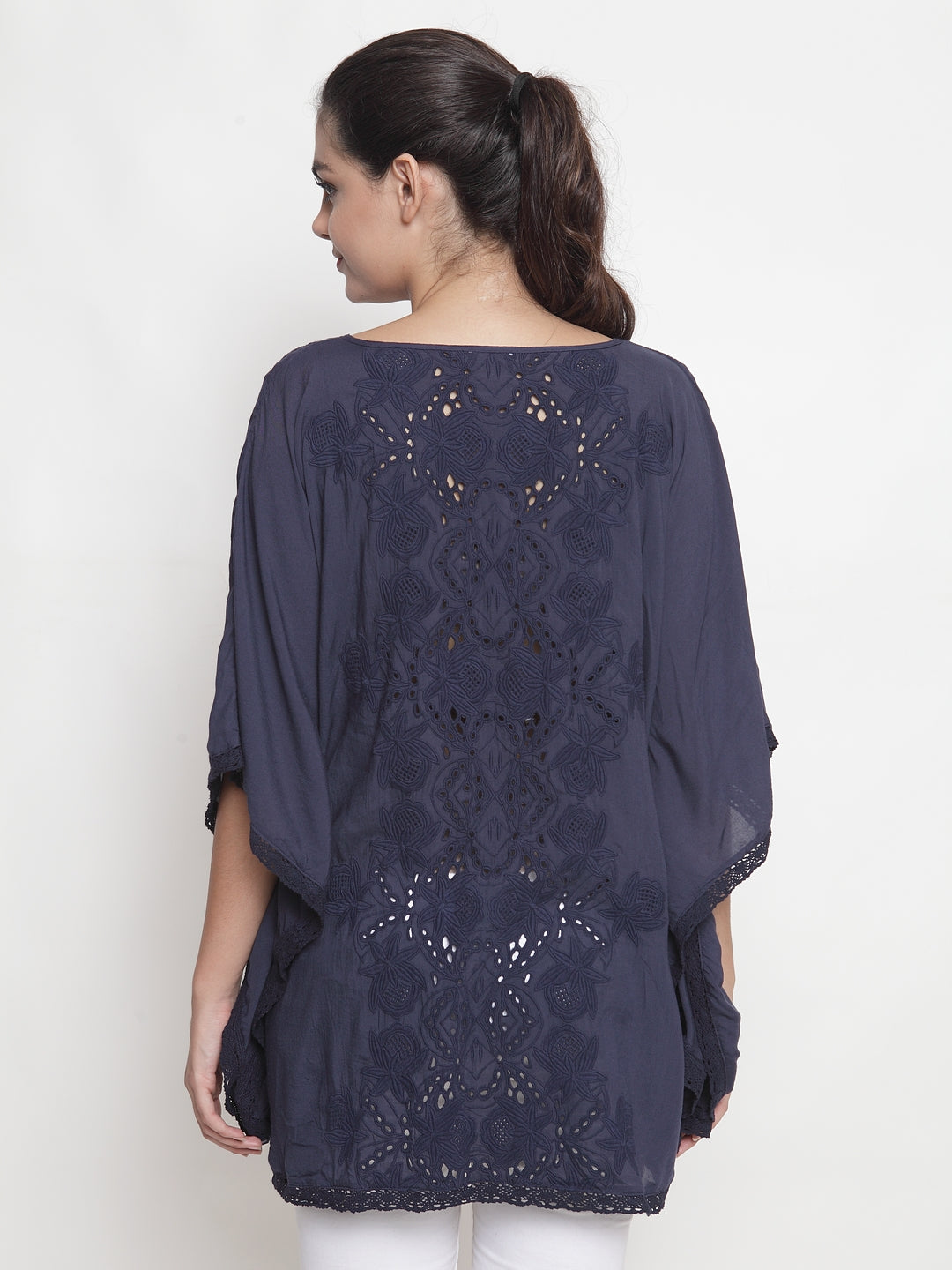 Embroidered kaftan
