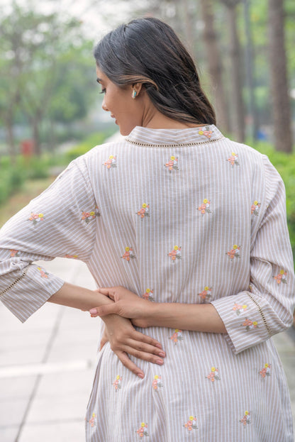 Soft, minimal, everyday elegance coorset