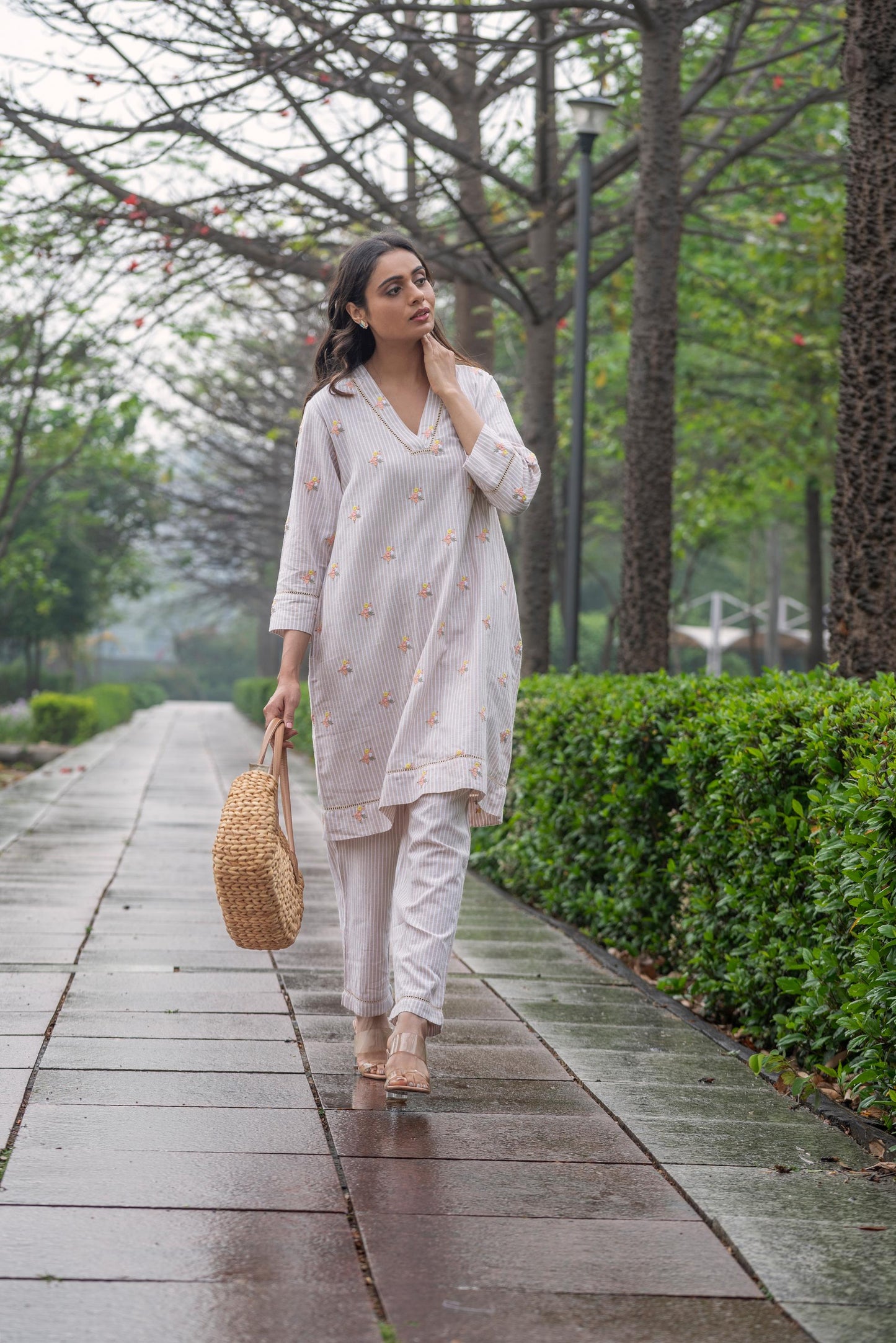 Soft, minimal, everyday elegance coorset
