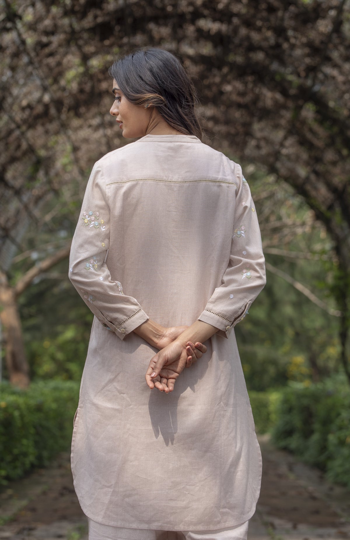 Lily embroidered Tunic