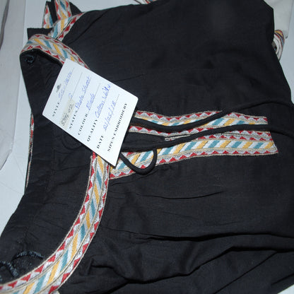 Black Embroidered top